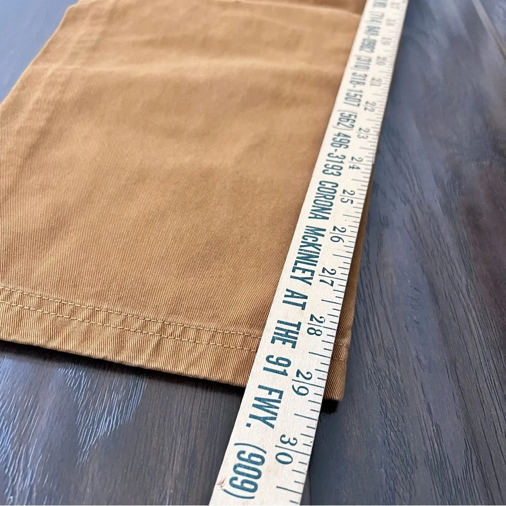 New With Tag Gramicci Women's Caramel/ Brown Pant 100% Cotton Size M - Picture 5 of 8